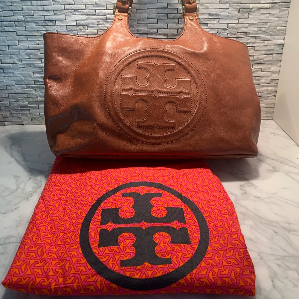 AUTHENTIC Tory Burch Leather Tote